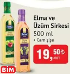 TORKU ELMA VE  ÜZÜM SİRKESİ